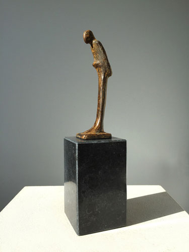 Award beeldjes, bronzen beeldje Chapeau, petje af, well done, kunstenaar Ragonda IJtsma awards